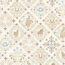 QT Fabrics Running Wild Bandana Cream - 30629 -E - sewjersey.com