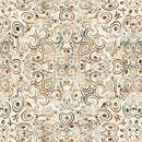 QT Fabrics Running Wild Tooled Leather Cream - 30631 -E - sewjersey.com