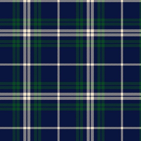 Marcus Fabrics Primo Plaid Flannel Keep It Classic Navy R090983 Navy