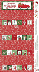 RIley Blake Designs The Magic of Christmas Advent Calendar Panel by Lori Whitlock P13648-PANEL - sewjersey.com