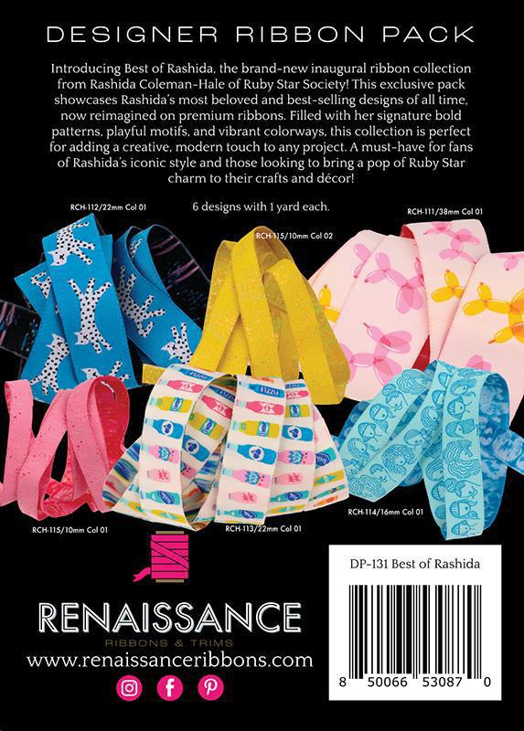 Renaissance Ribbon Designer Pack Best of Rashida Coleman-Hale DP 131 package back