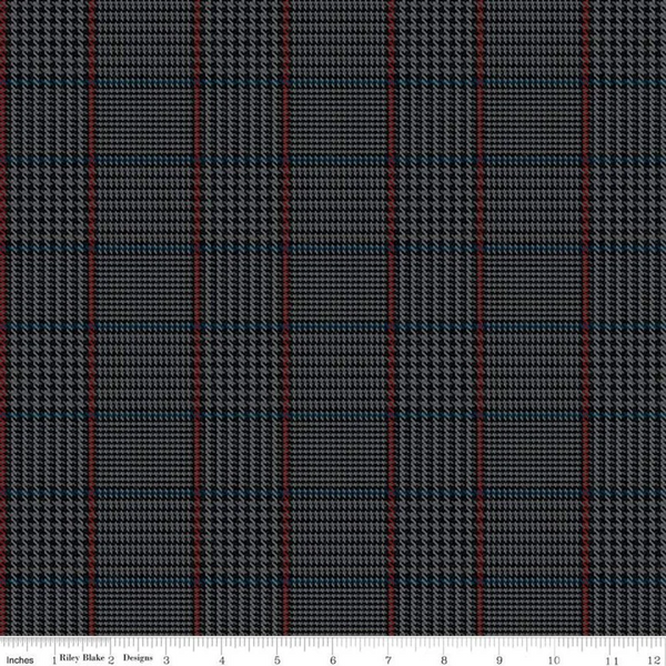 Riley Blake Designs All About Plaids C639 BLACK