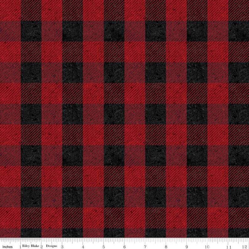 Riley Blake Designs All About Plaids Red C635 RED