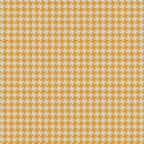 Houndstooth pattern with white and orange colors