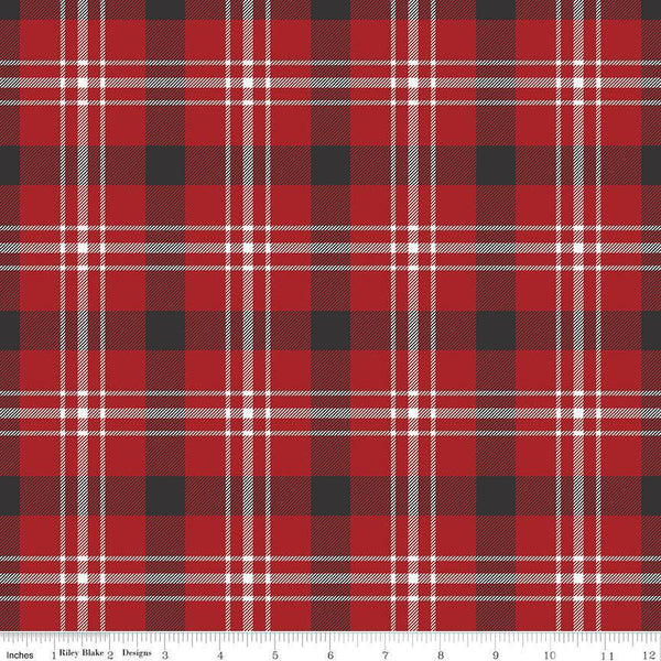 Riley Blake Designs Into the Woods Red C11392 RED