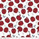 Riley Blake Mister Roger's Neighborhood C11461-RED Clearance Fabric