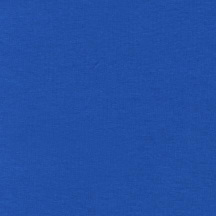 Robert Kaufman Laguna Cotton Jersey - Royal Blue - 12493-58-9 - sewjersey.com