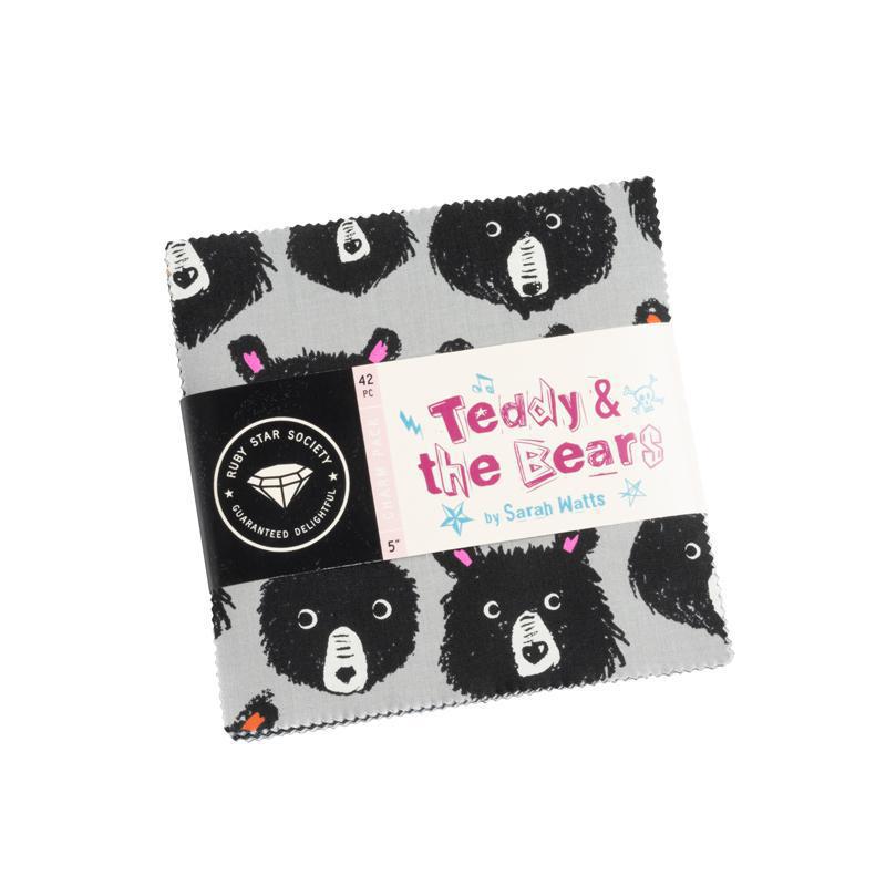 Ruby Star Society Teddy and the Bears Charm Pack RS2102PP