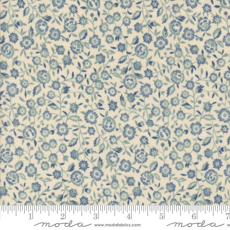 Sacre Bleu Pearl French Blue 13974 13 Moda - sewjersey.com