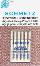 Schmetz Jersey/Ball Point Assortment 70/10, 80/12, 90/14 5 Pack