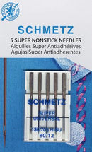 Schmetz Super Nonstick Needles 80/12 (5-pack)