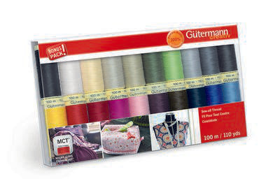 Sew-all Thread Set Basic Colors 20 spools   - sewjersey.com