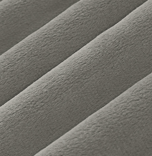 Shannon Fabrics Cuddle Charcoal C3 CHARCOAL Folded - sewjersey.com