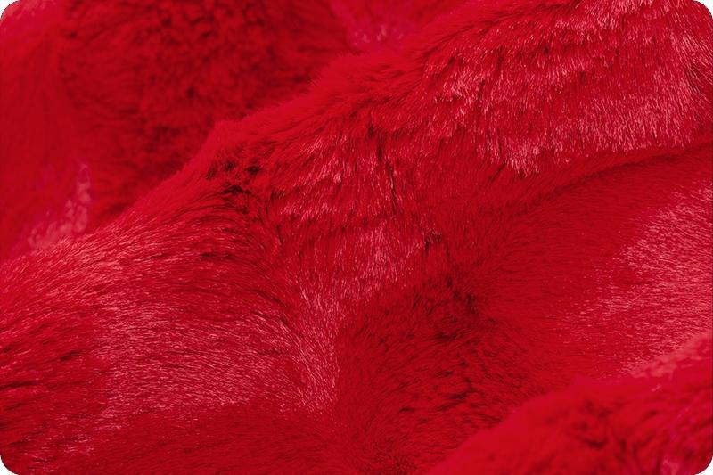 Shannon Fabrics Luxe Cuddle Hide Cardinal LCHIDE CARDINAL