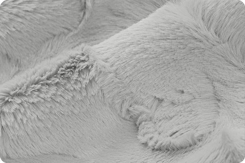 Shannon Fabrics Luxe Cuddle Hide Silver 58/60" LCHIDESILVER