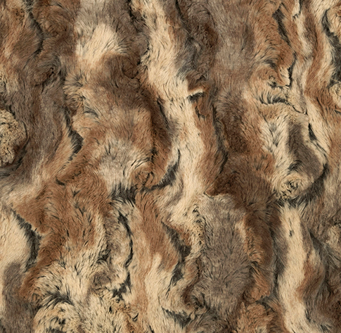 Shannon Fabrics Luxe Cuddle Wild Rabbit Driftwood LCWILDRABBIT DRIFTWOOD - sewjersey.com