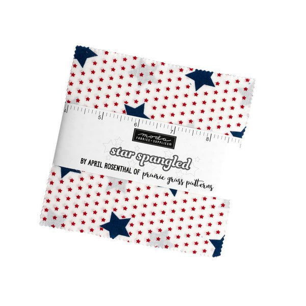 Star Spangled Charm Pack 24170PP Moda Precuts