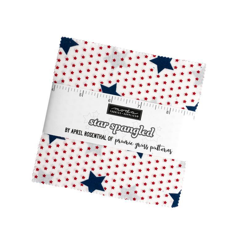 Star Spangled Charm Pack 24170PP Moda Precuts