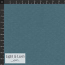 Stof Fabrics Light and Lush Waffle Knit Mid Blue Knit Fabric 30-204 60" wide Knit Fabric - Sewjersey.com