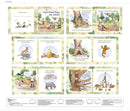 Illustrated pages from a children's book featuring characters and scenes from 'Christopher Robin and Friends'.