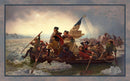 A 27" Fabric panel featuring the famous painting "Washington Crosses the Delaware" 