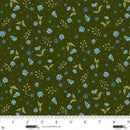 Studio e Ashdown Forest Dark Green 8409-67 100% Cotton 43/45" wide - Sewjersey.com