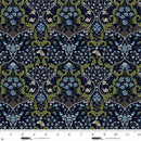 Studio e Ashdown Forest Midnight Blue 8402-77 100% Cotton 43/45" wide - Sewjersey.com