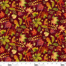 Studio e Autumn Fields by Art Loft Autumn Leaves Burgundy 8369 89