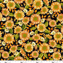 Studio e Autumn Fields by Art Loft Sunflowers Black 8366 99