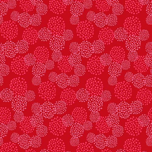 Studio e Country Fair Texture Red 8204-82 - sewjersey.com