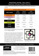 The Haunted Cabin Quilt Pattern Back - sewjersey.com