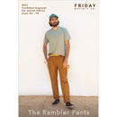The Rambler Pants by Friday Pattern Co Front - sewjersey.com