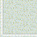 Timeless Treasures Berry Sweet Strawberry Blossoms Sky STRAWBERRY BLOSSOMS FRUIT-CD3409  SKY - sewjersey.com