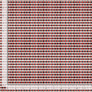 Harlequin pattern fabric with a ruler on the side