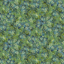 Timeless Treasures Forest Whisper Tonal Floral Green FLEUR-CD3687  GREEN