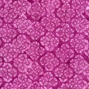 Timeless Treasures Geo Circle Medallion Berry TONGA-B3220 BERRY