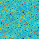 Timeless Treasures Gilded Plume by Chong-a Hwang Circle Swirls Blue PLUME-CM3436  BLUE