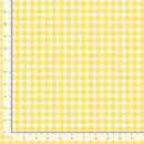 Timeless Treasures Limoncello Gingham Check Lemon GINGHAM-CD3450  LEMON 1