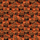 Timeless Treasures Pilgrim Turkey Black by Gail Cadden CD3609 BLACK