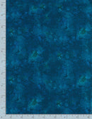 Timeless Treasures Solid-ish Watercolor Texture Azure KIM-C6100 AZURE - blue cotton blender fabric with a watecolor texture