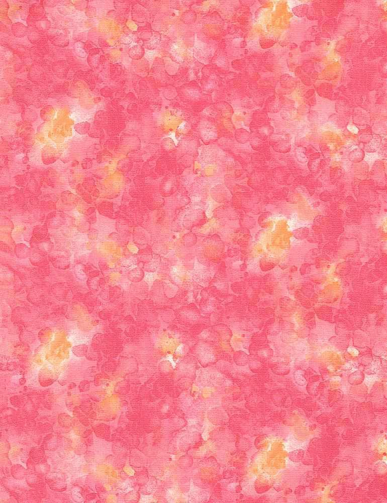 Timeless Treasures Solid-ish Watercolor Texture Fuchsia KIM-C6100 FUCHSIA 2