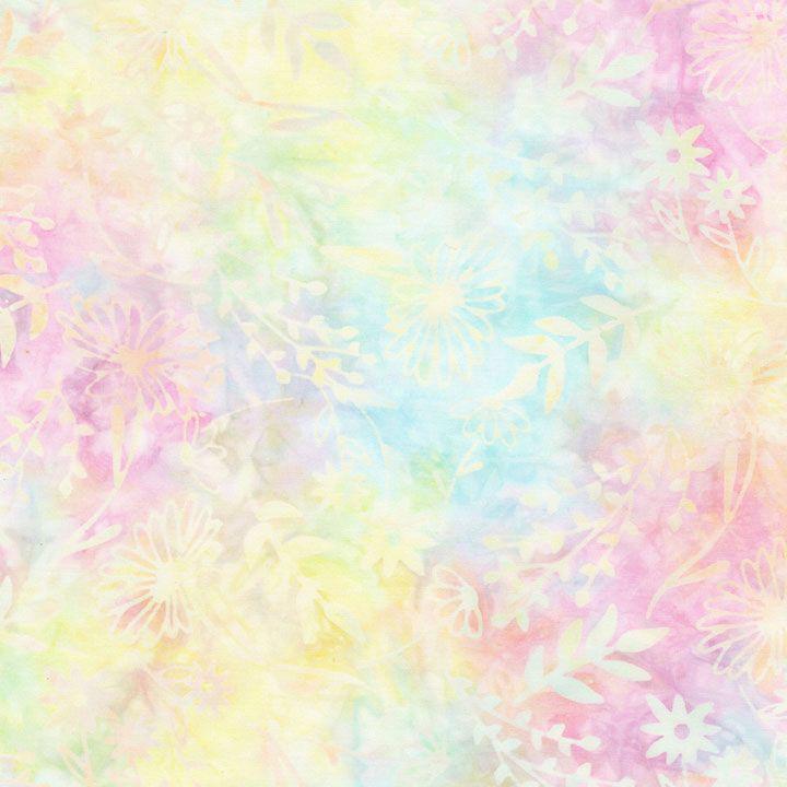 Timeless Treasures Tonga Batik Flower Mashup Whisper TONGA-B1660 WHISPER