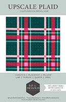 Upscale Plaid Quilt Pattern Pattern Front - Sewjersey.com