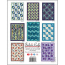 The Back Cover of Weekend 3 Yard QUilts, featuring all of the patterns included therein. 