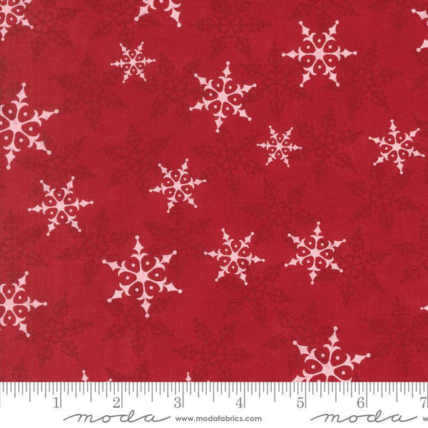 Winter Friends Berry Red 56134 17 Moda