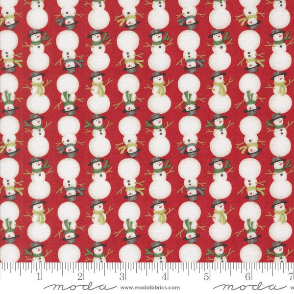 Winter Friends Berry Red 56135 17 Moda