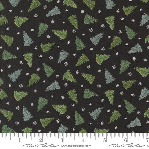 Winter Friends Charcoal Black 56136 18 Moda