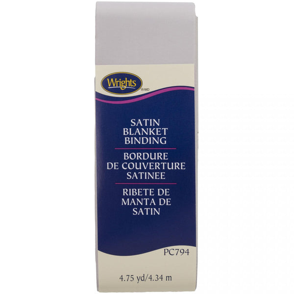 Wrights Satin Blanket Binding Shadow 4-3/4 Yards 117 794 1243