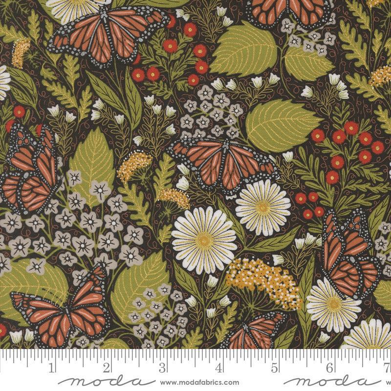 Moda Bee Garden Metallic Black 48412 21M