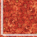 Imperial Bloom Fabric by Timeless Treasures PACKED PEONY METALLIC IMPERIAL-CM4373  RED
